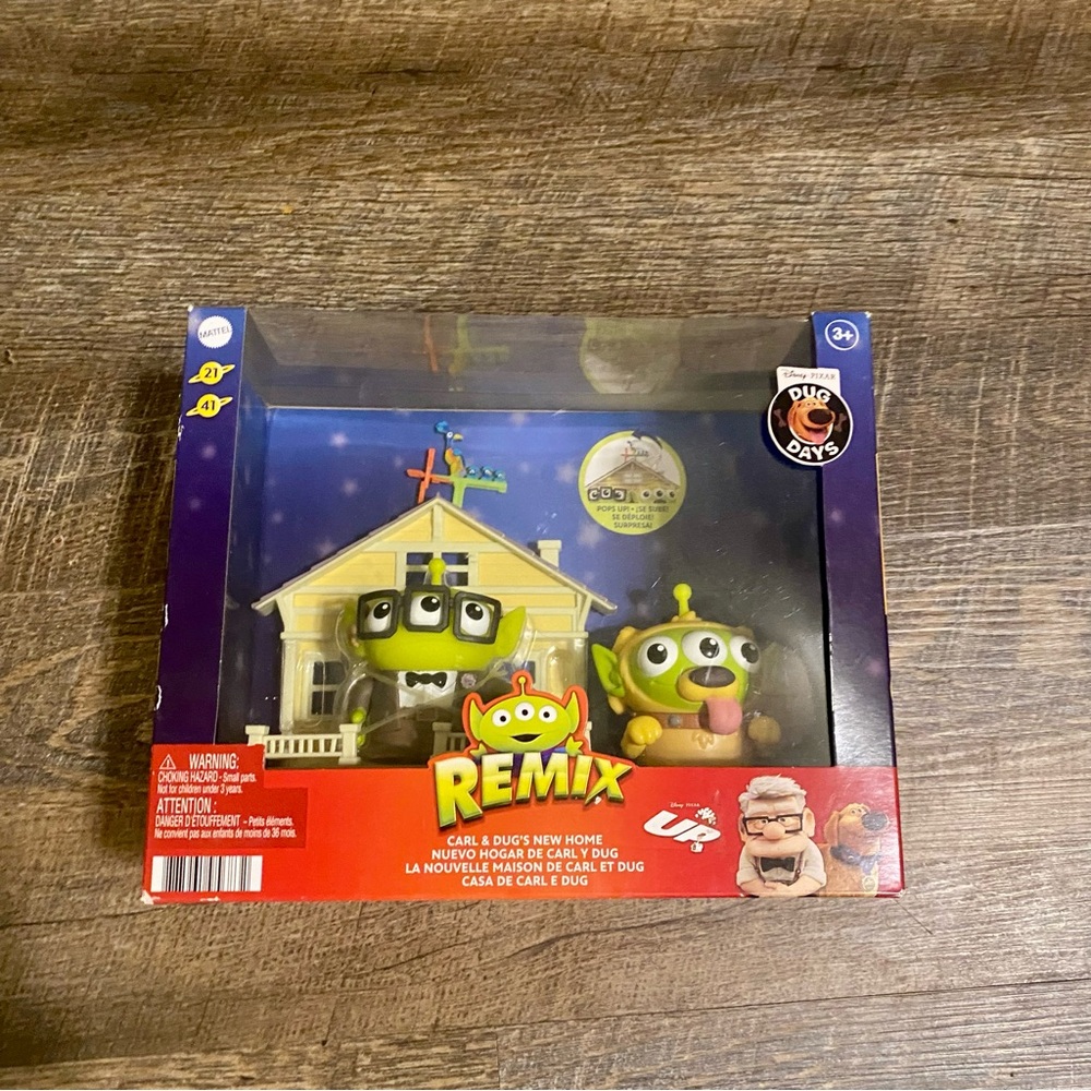 Mattel Remix Toy Story Aliens Up Carl & Dug's New Home Toy - Game - Movie